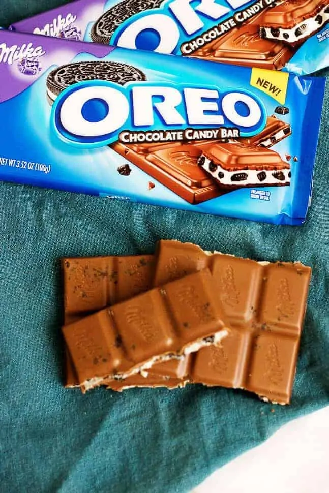 Snacking anytime with Milka Oreo Chocolate Candy is the perfect way to satisfy your cravings for a decadent and sweet treat!