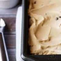Kim's homemade coffee ice cream with chocolate chips is the simple but decadent dessert you have been searching for all Summer long.