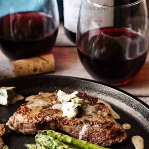 Make an affordable and tantalizing french-inspired two-course steak dinner with these authentic, made in france, cheeses, and wines.