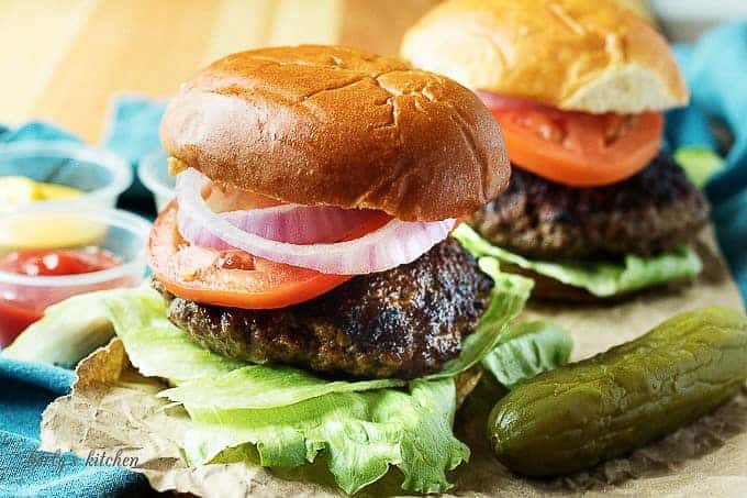 When it comes to making delicious stuffed burgers, it only takes a few key ingredients. Bacon, cheddar, and some choice spices create the ultimate burger!