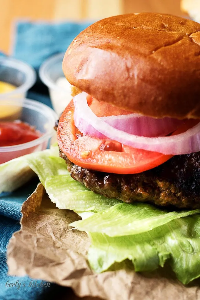 When it comes to making delicious stuffed burgers, it only takes a few key ingredients. Bacon, cheddar, and some choice spices create the ultimate burger!