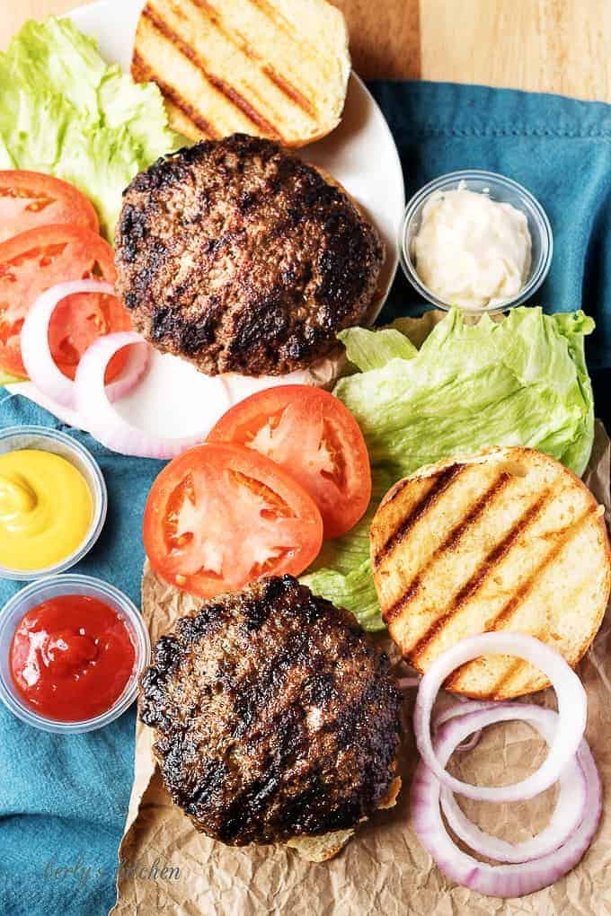 When it comes to making delicious stuffed burgers, it only takes a few key ingredients. Bacon, cheddar, and some choice spices create the ultimate burger!