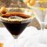 Salted Caramel Coffee Martini with 