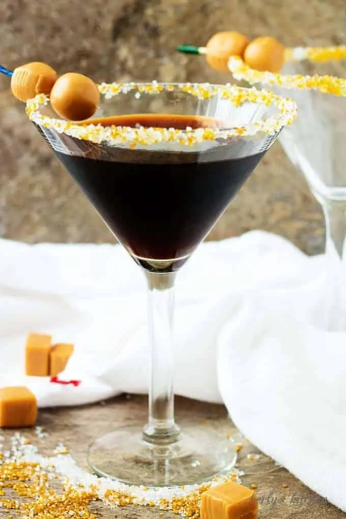 Salted Caramel Coffee Martini