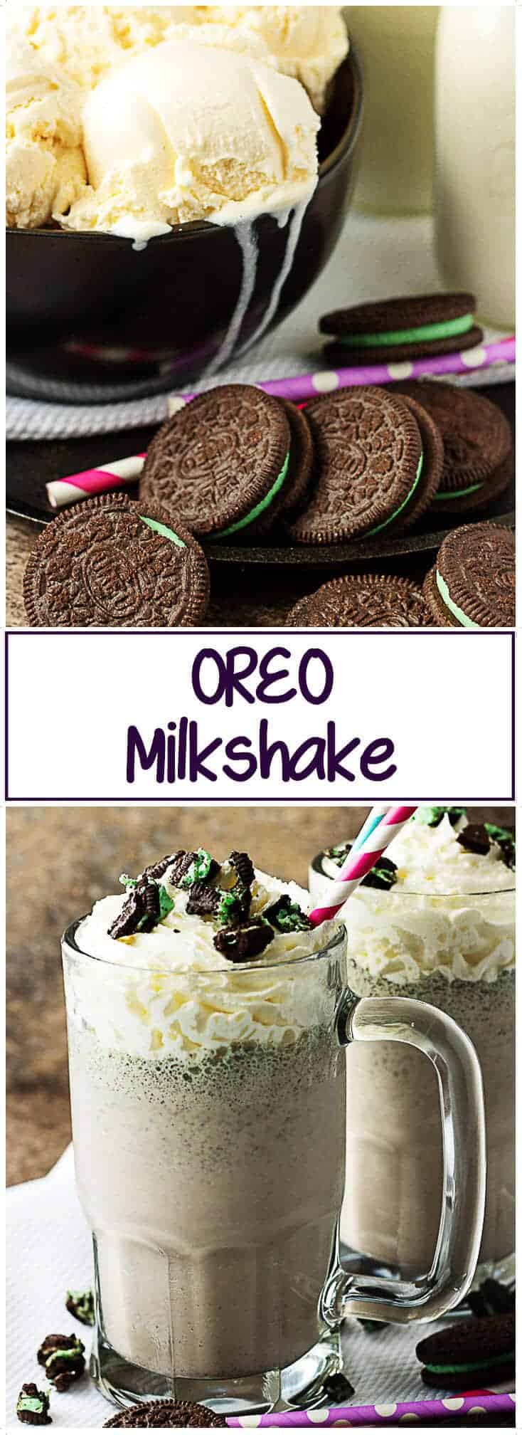 Ever wondered how to make the best #Oreo #Milkshake? It's easy, follow these steps and in less than 10 minutes, you'll have a #delicious cookie-inspired treat! #dessert