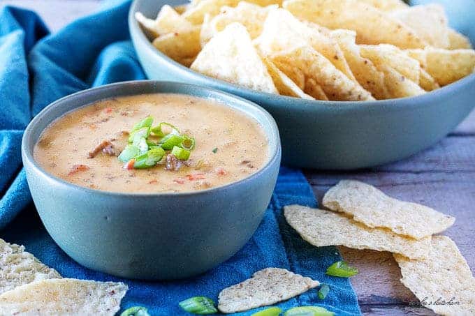 Instant pot cheesy hamburger dip