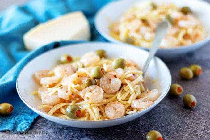 Shrimp and pasta recipe