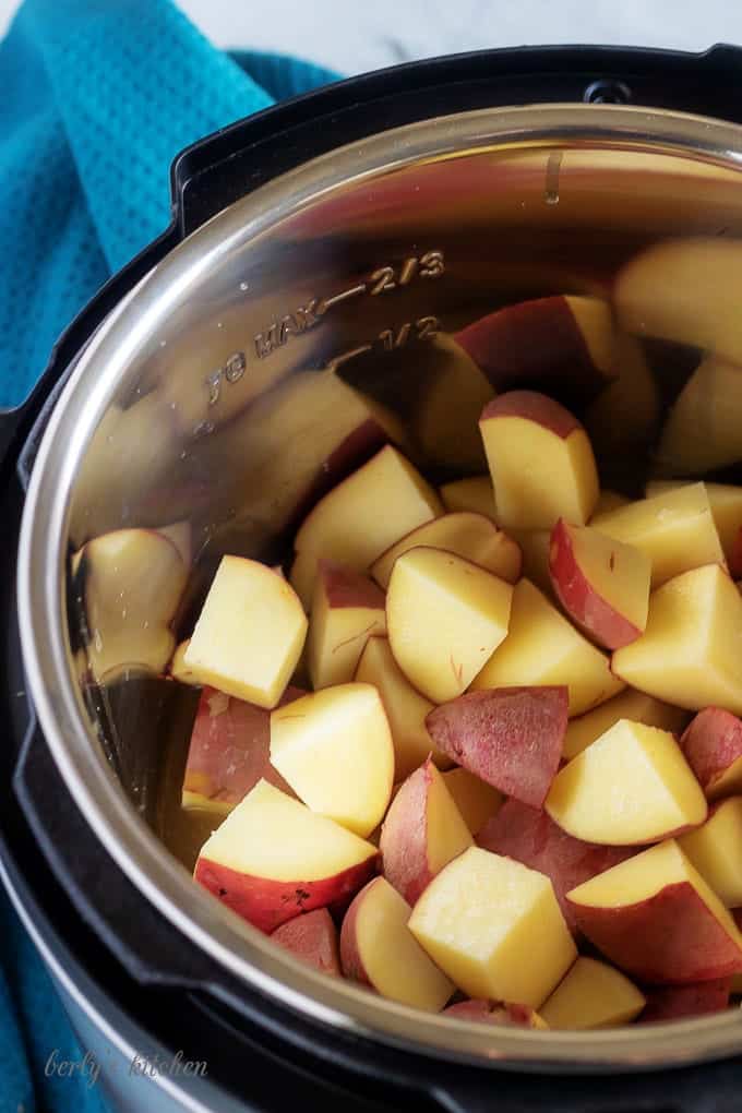 Instant Pot Mashed Red Potatoes - No. 2 Pencil