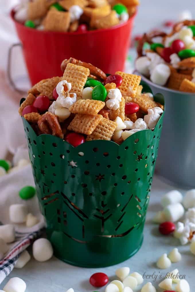 Salty Sweet Christmas Chex Mix Recipe