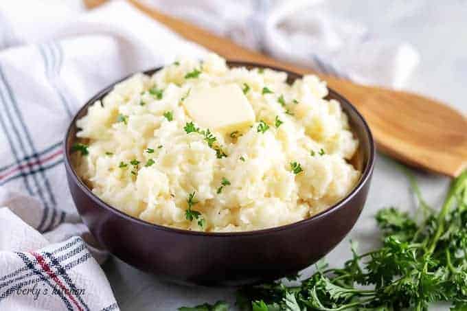 Garlic mashed potatoes recipe