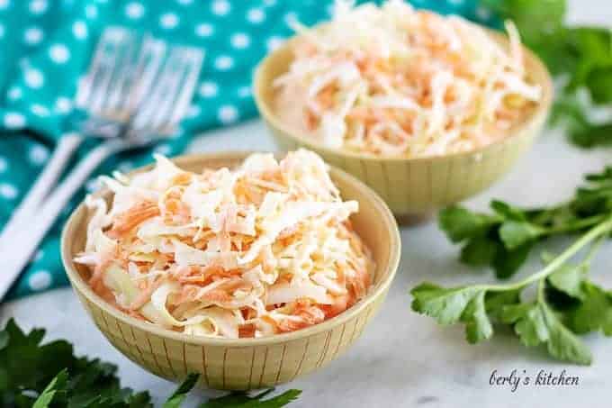 Creamy coleslaw