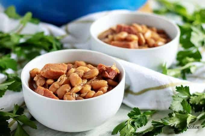 One pot ham and beans