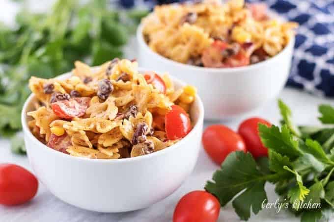 Southwest pasta salad