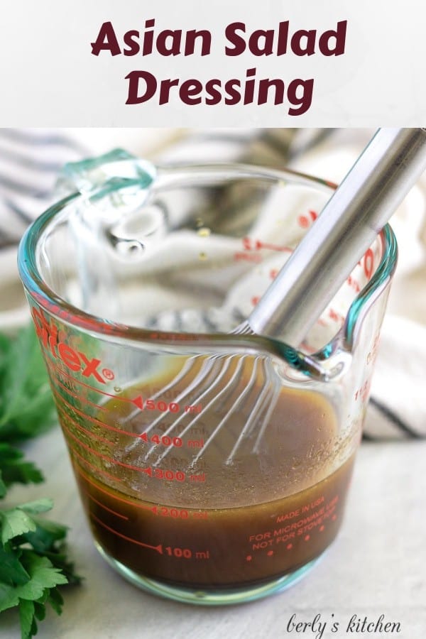 Asian Salad Dressing Recipe