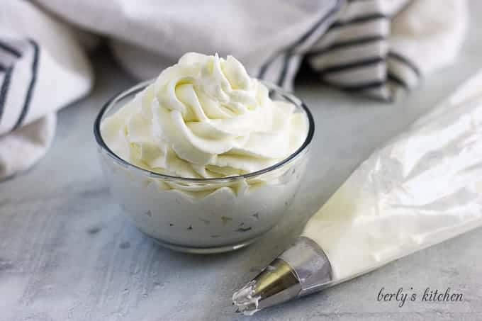 Homemade whipped cream