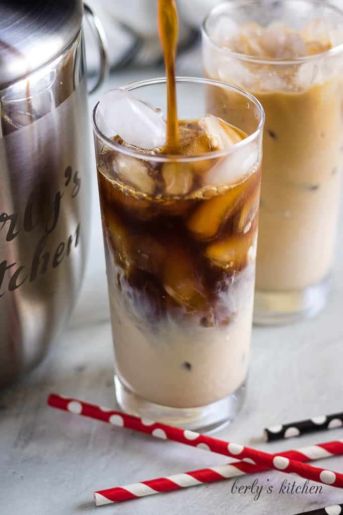 Iced Coffee With Kahlua And Baileys