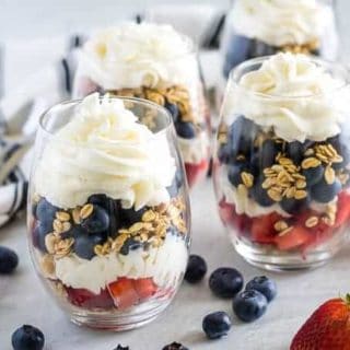 Strawberry blueberry fruit parfait 7 pantry recipes with substitutions