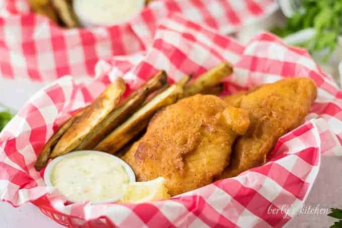 Beer battered cod recipe