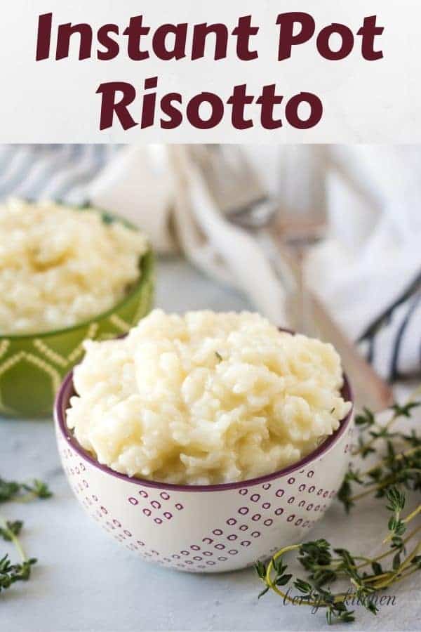 Instant Pot Risotto