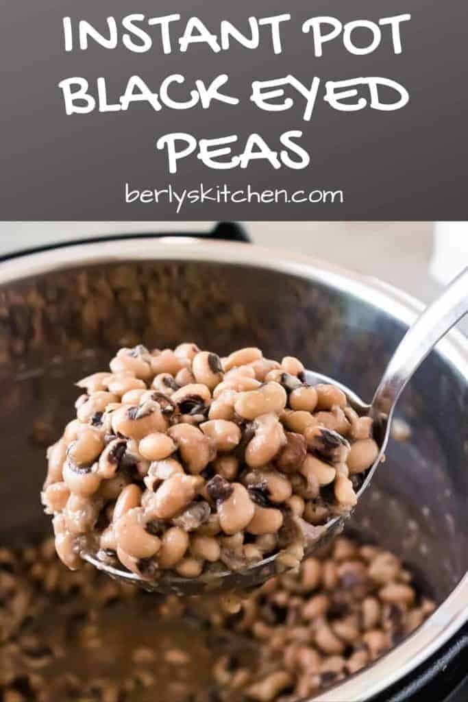 Instant Pot Black Eyed Peas – Berly's Kitchen