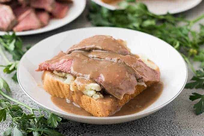 Leftover pot roast sandwich