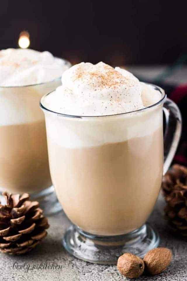 Easy Eggnog Latte Recipe