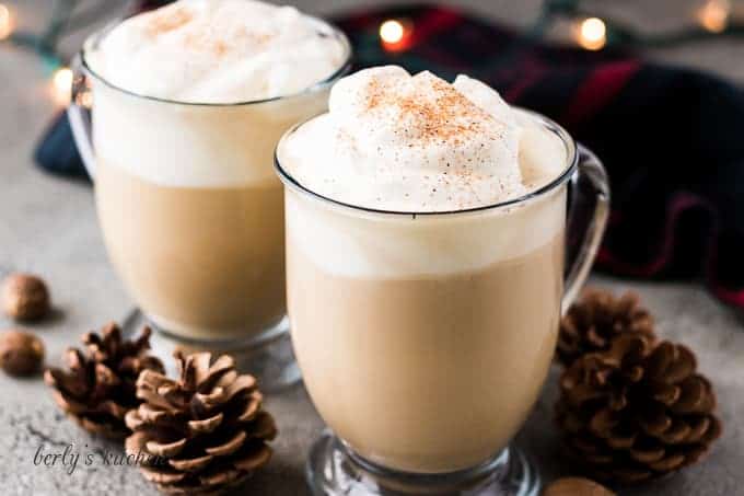 Eggnog latte