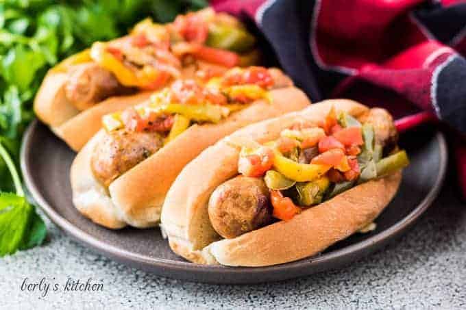 Instant pot sausage and peppers