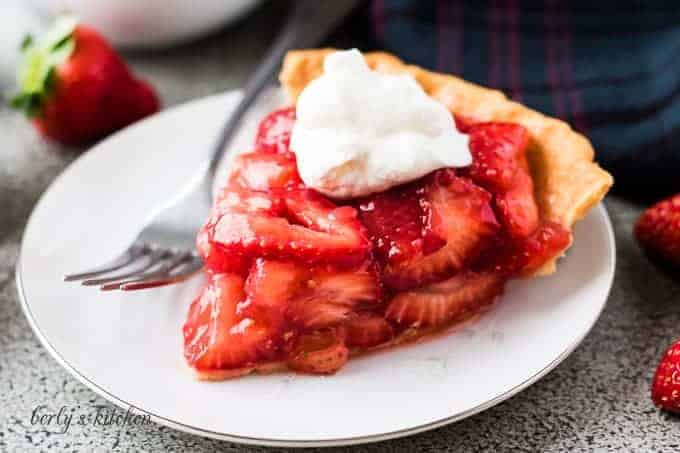 Fresh strawberry pie recipe