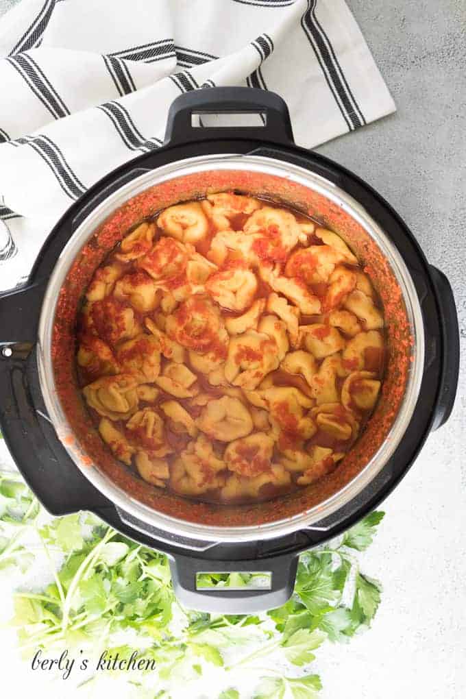 One-Pot Instant Pot Tortellini - Pressure Cooking Today™