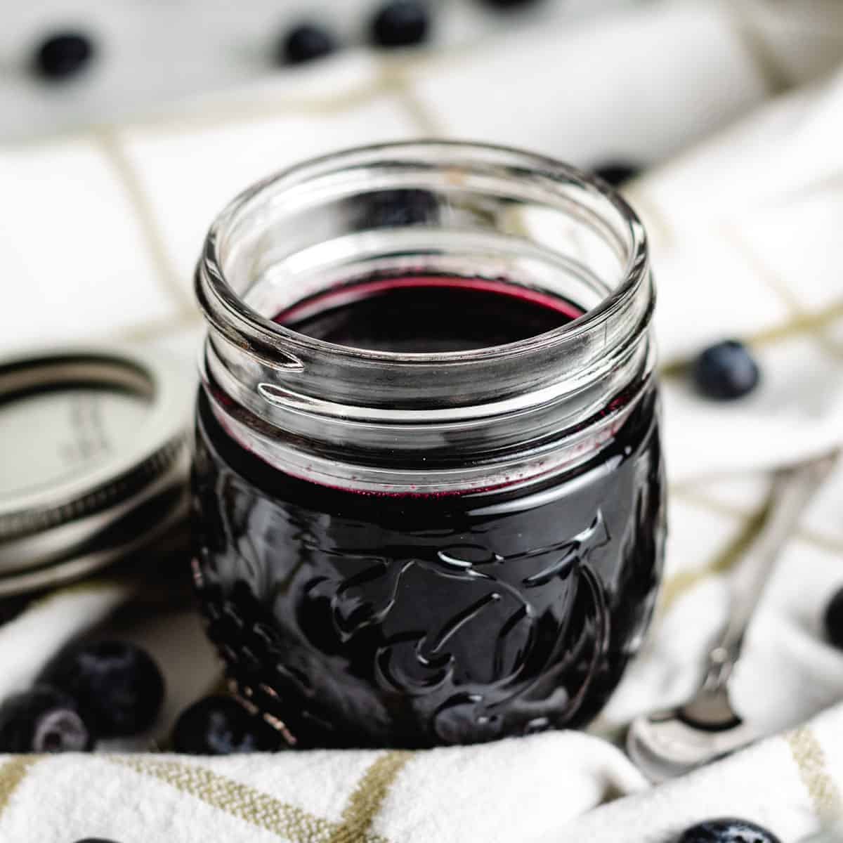 Blueberry simple syrup recipe