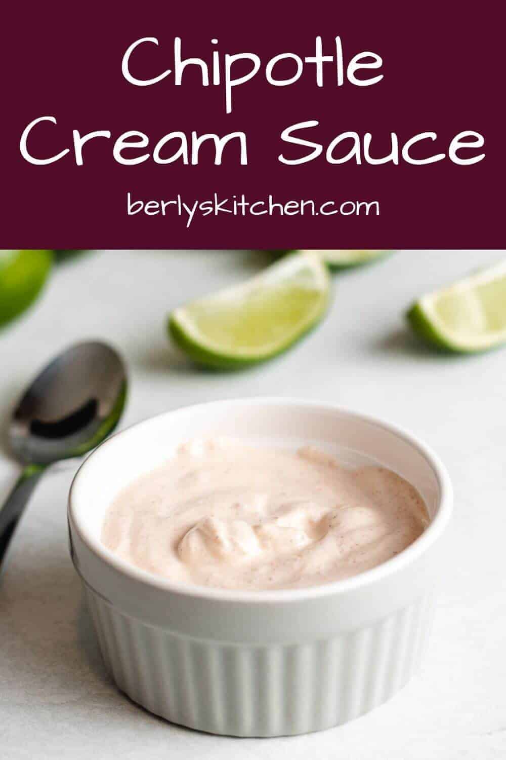 Simple Chipotle Cream Sauce