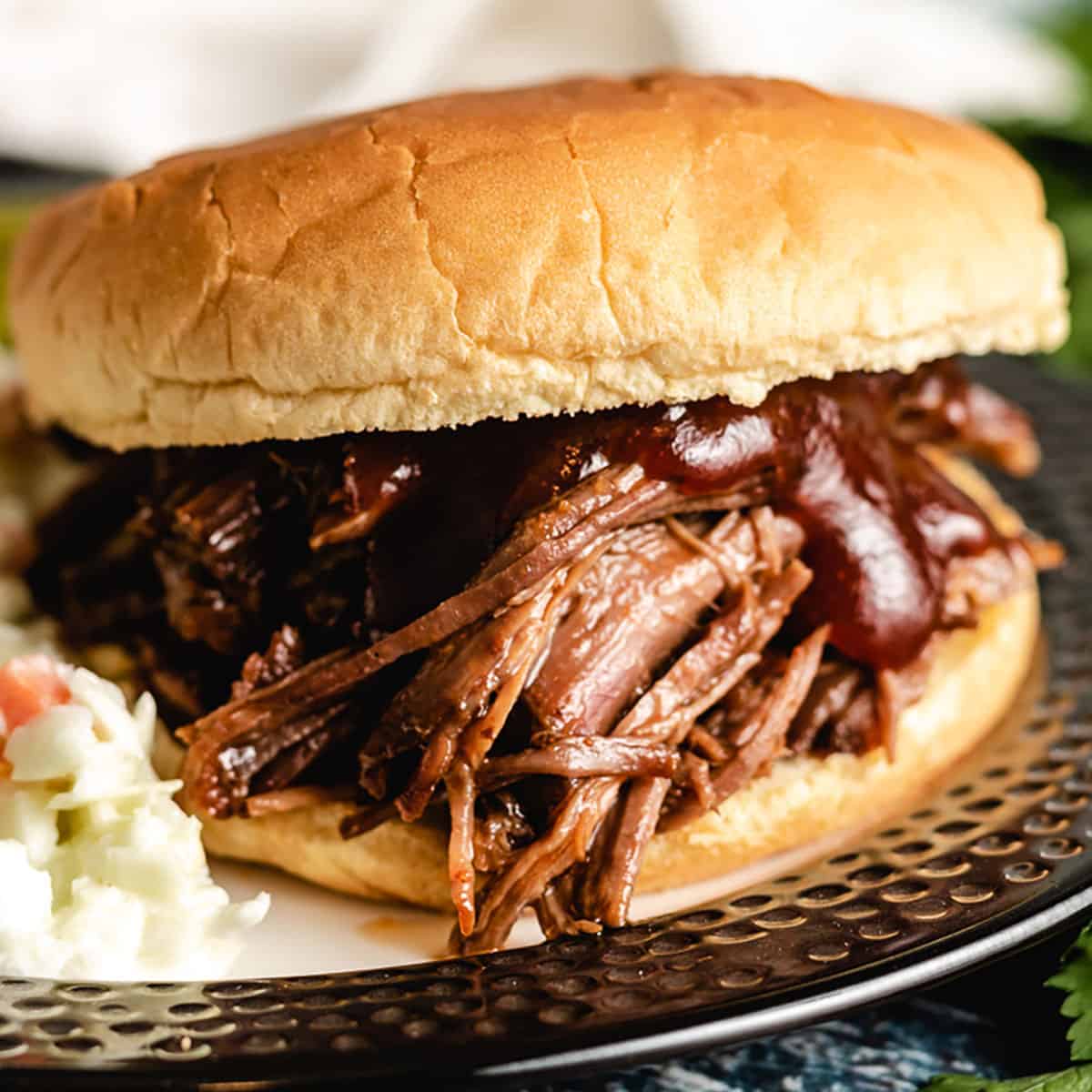 Slow cooker bbq beef