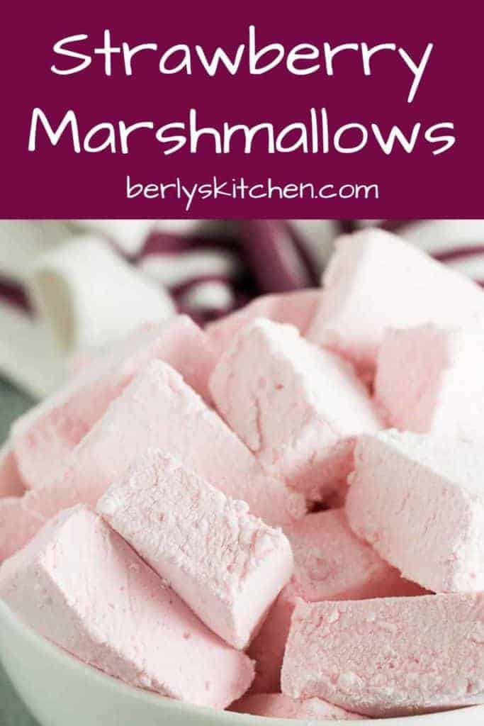 Homemade Strawberry Marshmallows Recipe Berly S Kitchen