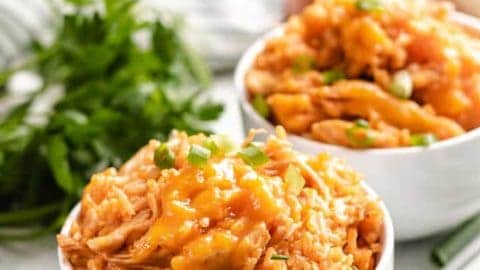 Instant pot buffalo chicken online and rice