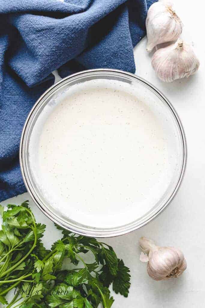 Creamy Garlic Dressing Berly's Kitchen
