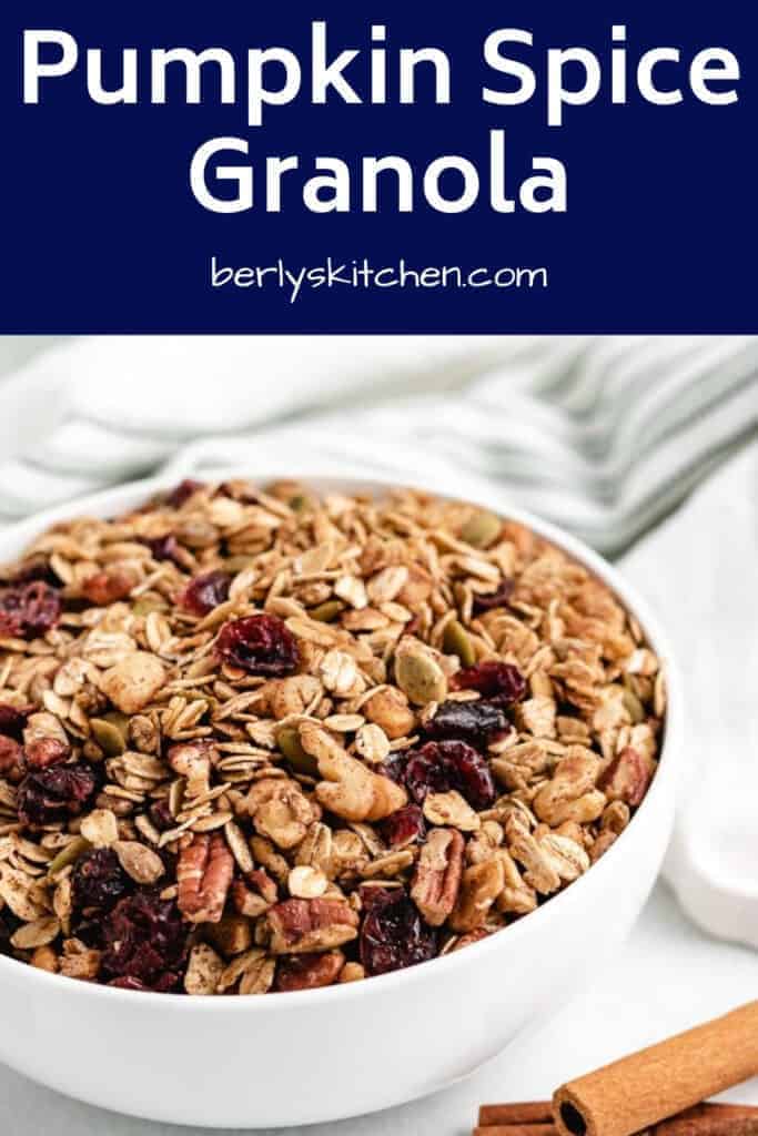 Pumpkin Spice Granola