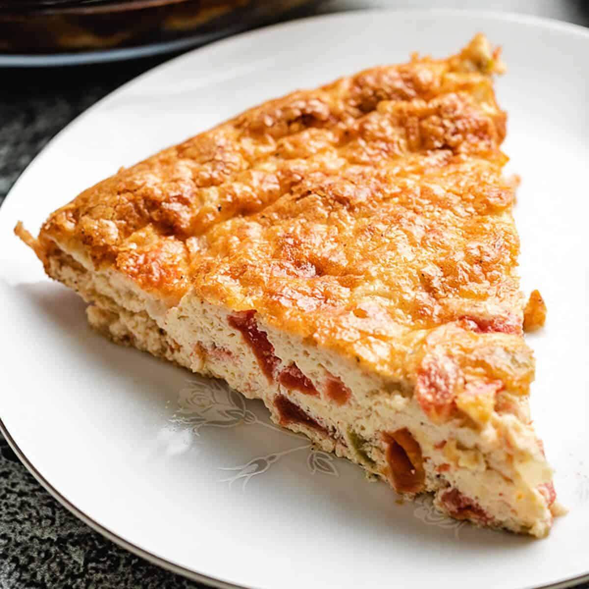 Easy southwest quiche without crust