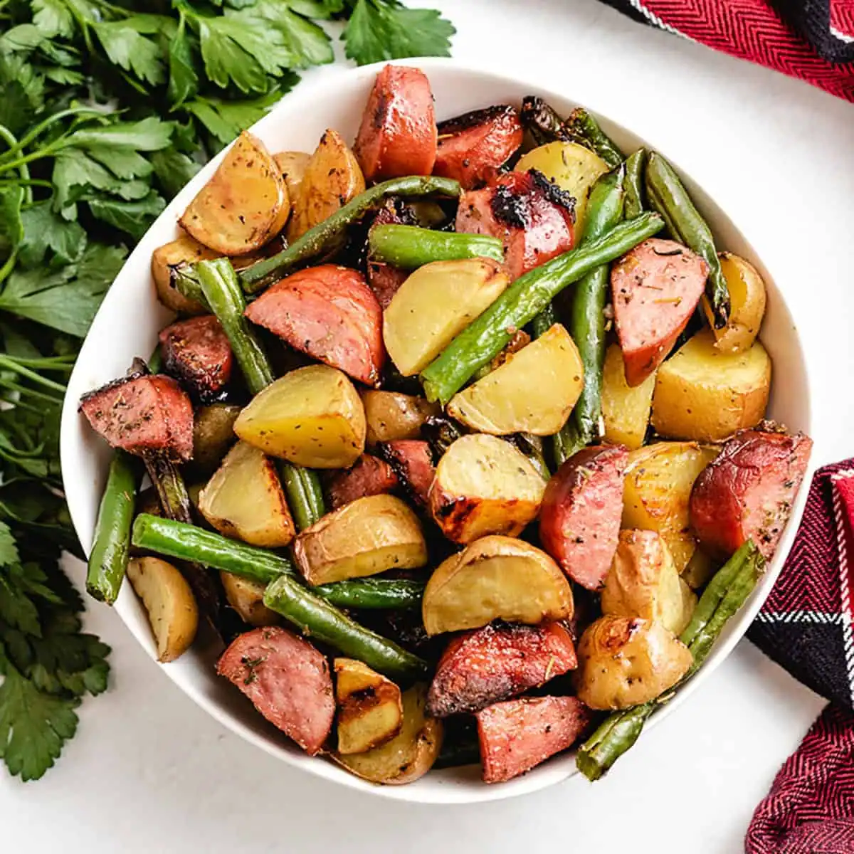 Sausage Green Beans and Potatoes