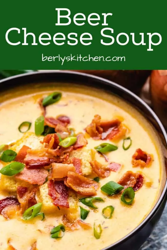 Beer Cheese Soup (with Jalapeños)