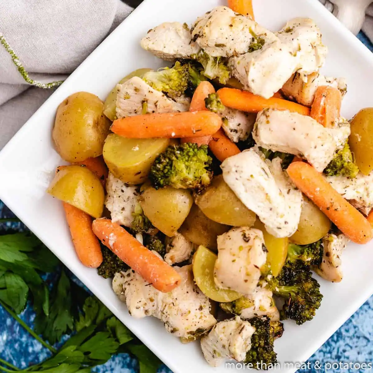 Sheet Pan Chicken and Veggies