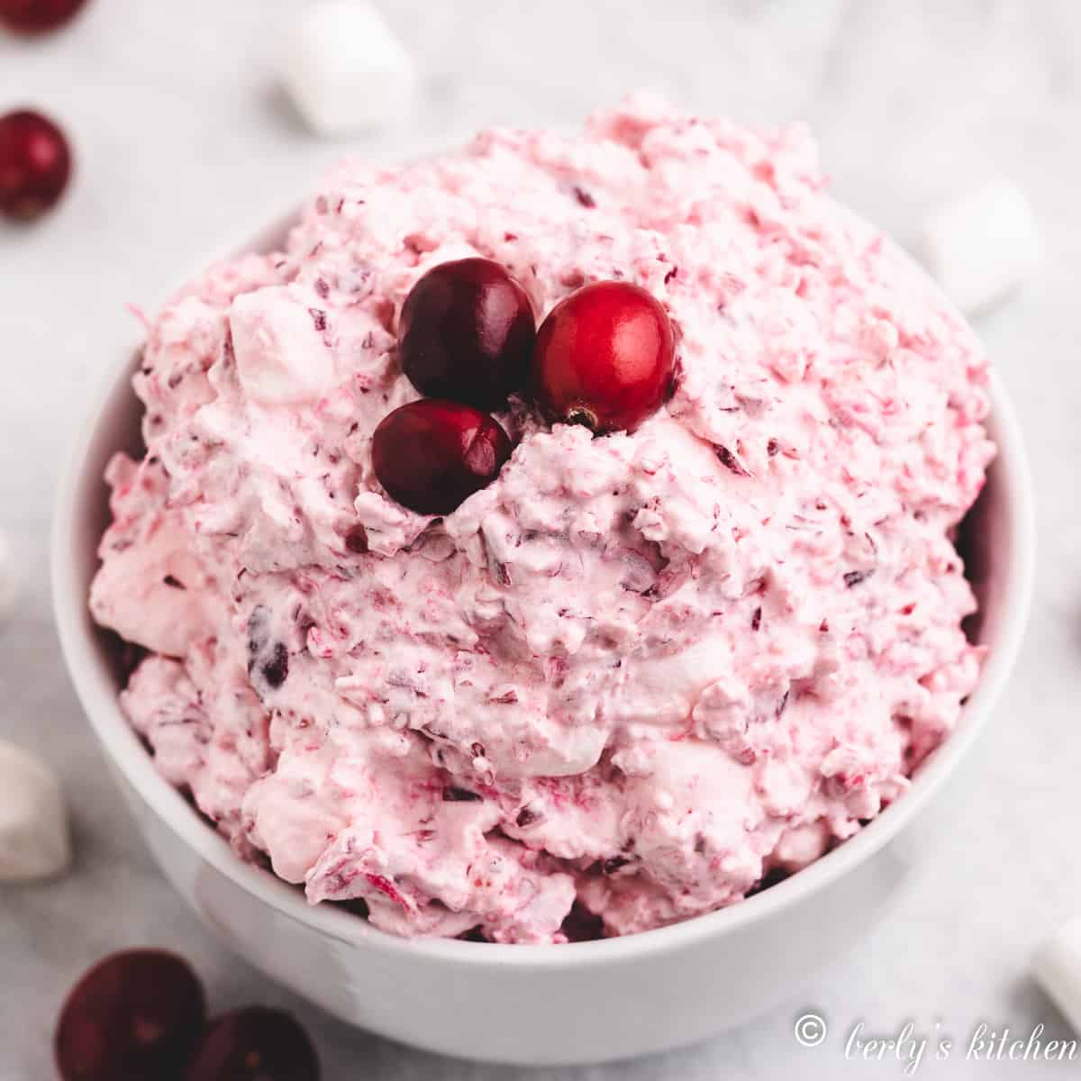 Cranberry fluff