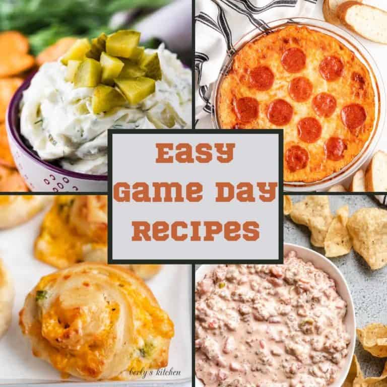 Easy game day recipes