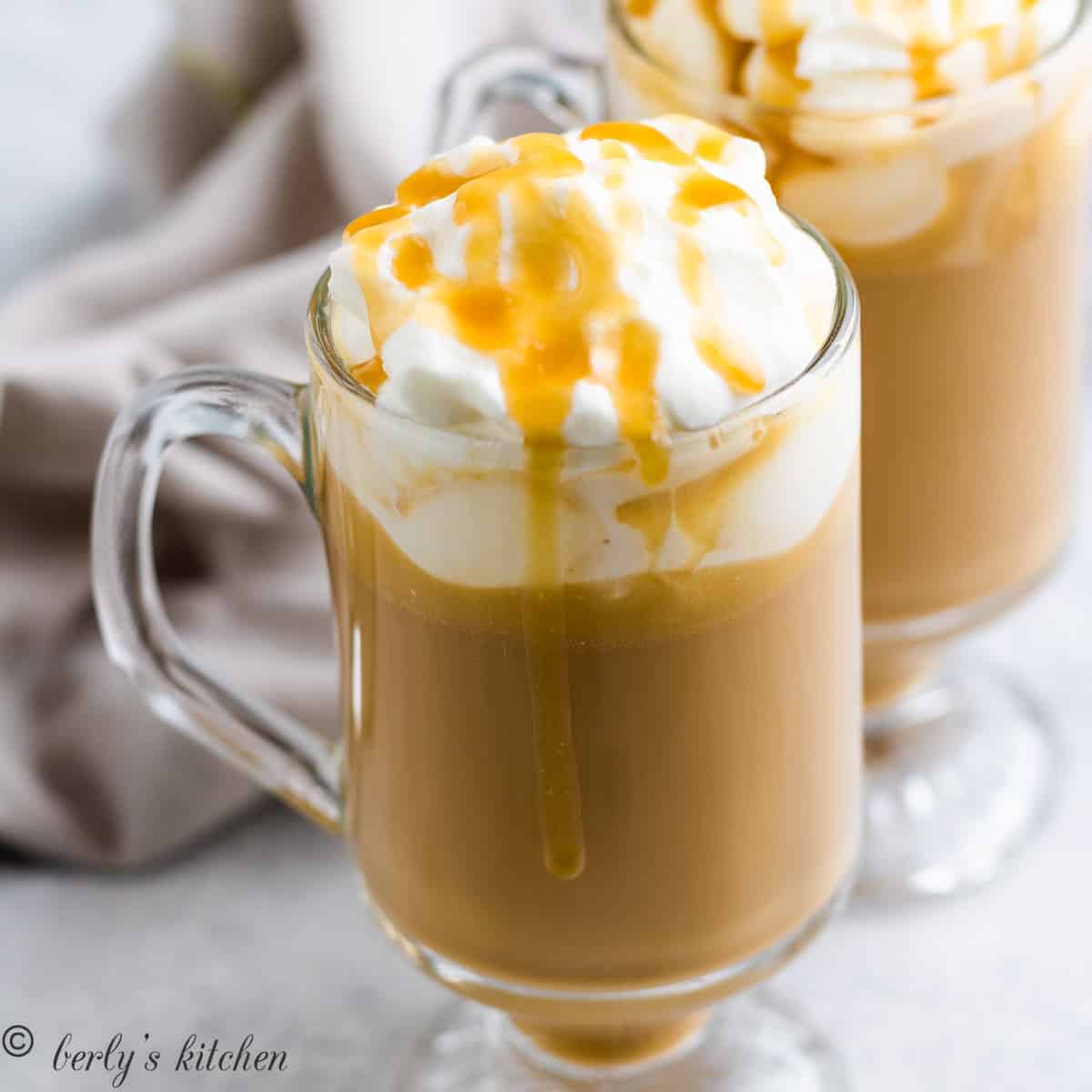 Butterscotch coffee