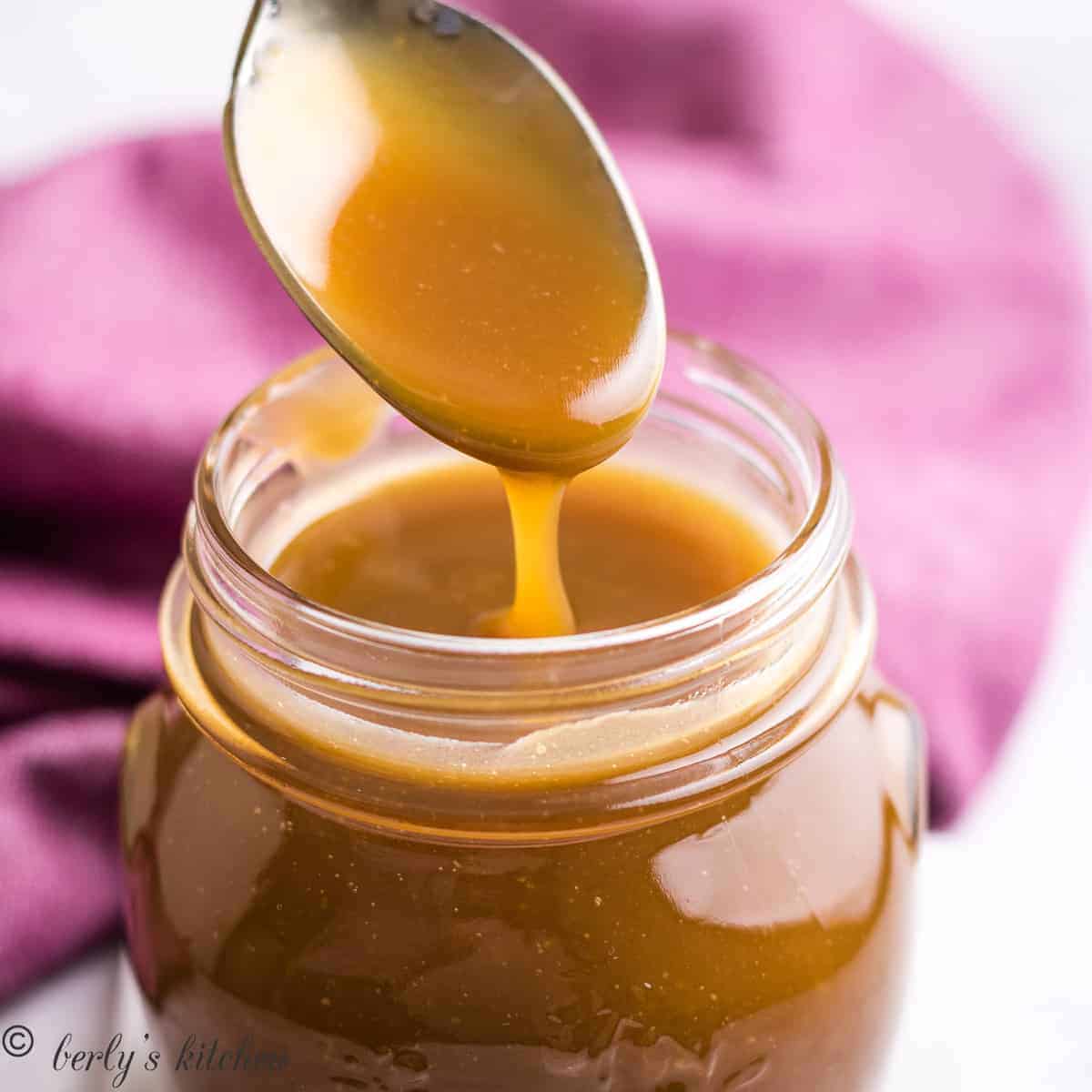 Butterscotch sauce