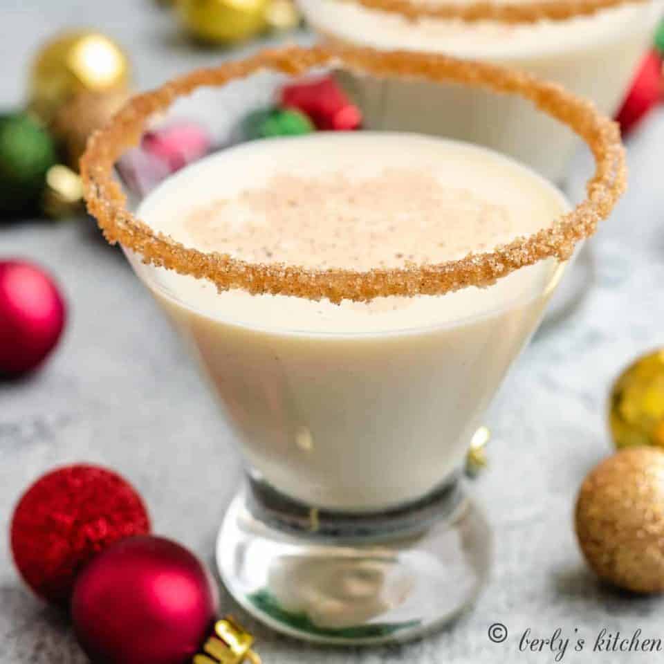 Eggnog Martini Recipe