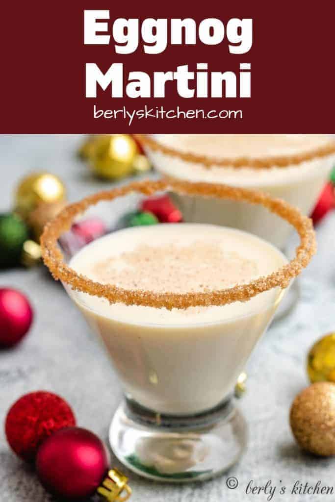 Eggnog Martini