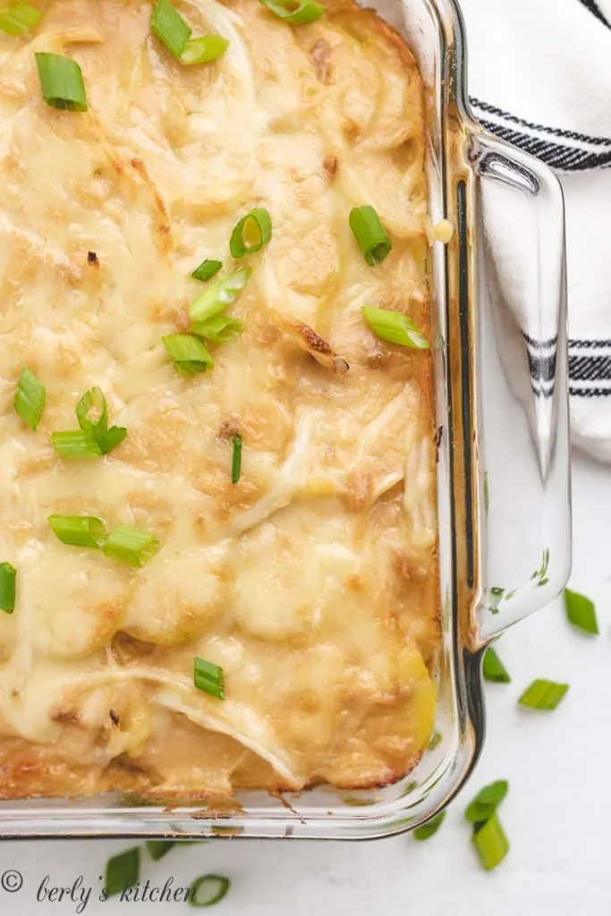 French Onion Potato Bake