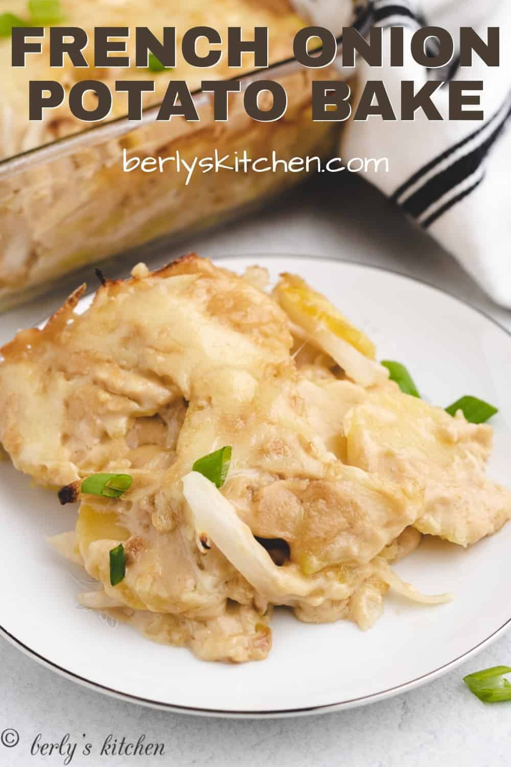 French Onion Potato Bake