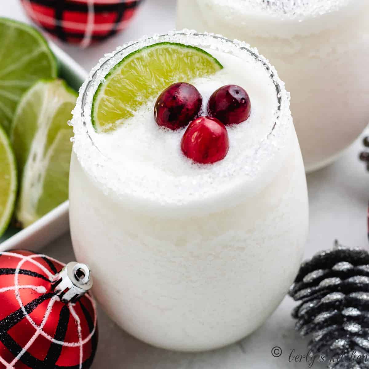 White christmas margarita